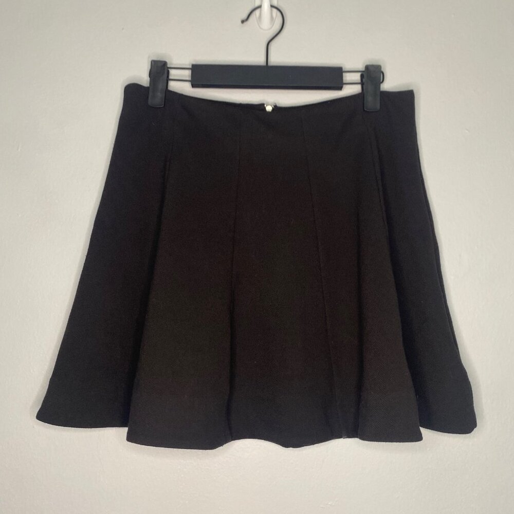 Kimchi Blue Black Flare Skirt